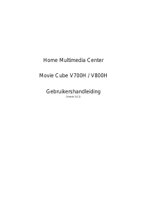 Handleiding Emtec Movie Cube V800H Mediaspeler