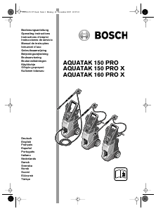 Bedienungsanleitung Bosch Aquatak 150 Hochdruckreiniger