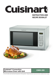 Manual Cuisinart CMW-200 Microwave