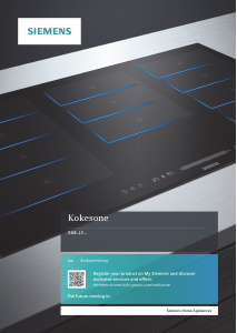 Bruksanvisning Siemens EX875LYV1E Kokeplate