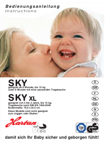 Manual Hartan Sky XL Stroller