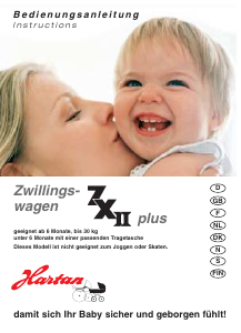 Handleiding Hartan ZX II plus Kinderwagen