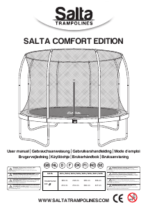 Bruksanvisning Salta 5077 Comfort Edition Studsmatta