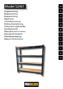 Bedienungsanleitung Probuilder 52461 Schrank