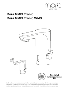 Bruksanvisning Mora MMIX Tronic WMS Vannkran