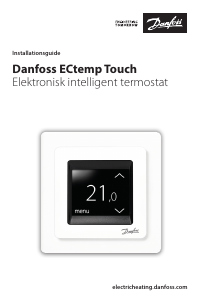 Bruksanvisning Danfoss ECtemp Touch Thermostat