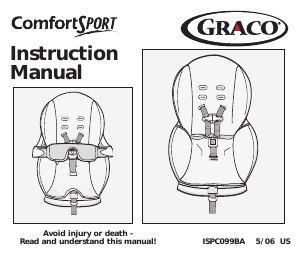 Manual Graco ComfortSport Car Seat