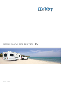 Handleiding Hobby De Luxe 350 TB (2011) Caravan