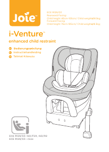 Bedienungsanleitung Joie i-Venture Autokindersitz