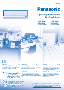 Manual Panasonic CS-A7HKD Air Conditioner