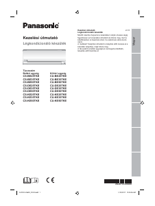 Használati útmutató Panasonic CS-BE25TKE Légkondicionáló berendezés
