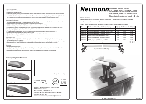 Manuál Neumann NAA3430 Střešní nosič