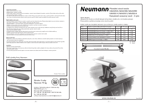 Manuál Neumann NAA3440 Střešní nosič