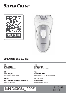 Priručnik SilverCrest IAN 353054 Epilator