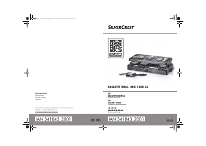 Bedienungsanleitung SilverCrest IAN 341843 Raclette-grill