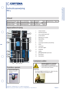 Handleiding Carimali MX-5 Koffiezetapparaat