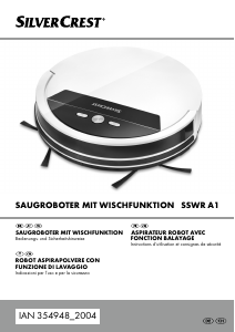 Bedienungsanleitung SilverCrest SSWR A1 Robot Staubsauger