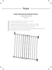 Manual Zopa BKB1004 Baby Gate