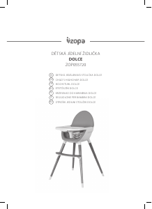 Manual Zopa Dolce Baby High Chair