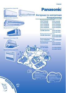 Посібник Panasonic CS-E12GKDW Кондиціонер