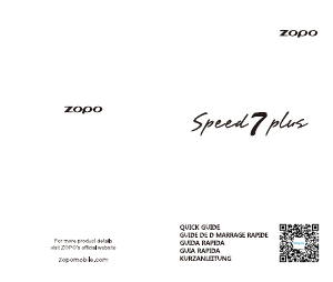 Bedienungsanleitung Zopo Speed 7 Plus Handy