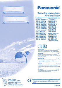 Manual Panasonic CS-E12MKEW Ar condicionado