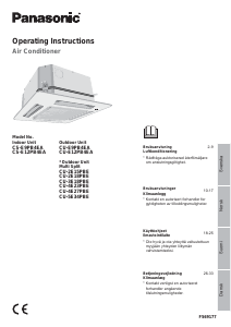 Brugsanvisning Panasonic CS-E12PB4EA Varmepumpe