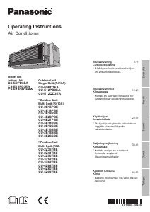 Bruksanvisning Panasonic CS-E12QD3EAW Luftkonditionering