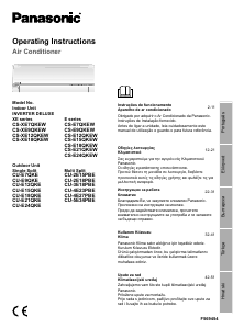 Manual Panasonic CS-E12QKEW Ar condicionado