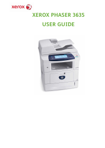 Handleiding Xerox Phaser 3635 Multifunctional printer