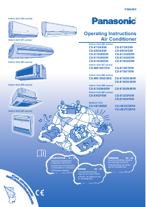 Bruksanvisning Panasonic CS-E15GKDW Luftkonditionering