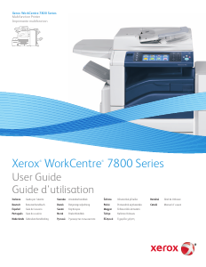 Handleiding Xerox WorkCentre 7800 Multifunctional printer