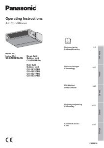 Bruksanvisning Panasonic CS-E18RD3EAW Klimaanlegg