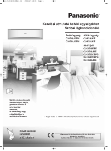 Használati útmutató Panasonic CS-E21JKEW Légkondicionáló berendezés