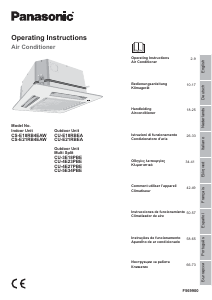 Manual de uso Panasonic CS-E21RB4EAW Aire acondicionado