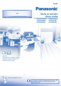 Priručnik Panasonic CS-E24JKES Klimatizacijski uređaj