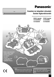 Használati útmutató Panasonic CS-E28GKE Légkondicionáló berendezés