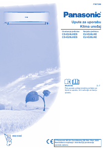 Priručnik Panasonic CS-E28LKES Klimatizacijski uređaj