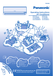 Manual Panasonic CS-E9GKEW5 Ar condicionado