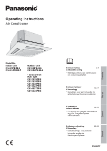Bruksanvisning Panasonic CS-E9PB4EA Luftkonditionering