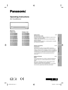 Εγχειρίδιο Panasonic CS-FZ60WKE Κλιματιστικό