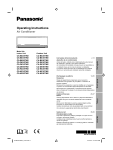 Priručnik Panasonic CS-KE25TKE Klimatizacijski uređaj