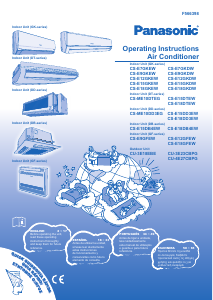 Manual Panasonic CS-ME10DD3EG Ar condicionado