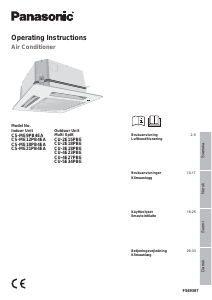 Bruksanvisning Panasonic CS-ME12PB4EA Luftkonditionering