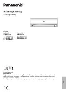 Instrukcja Panasonic CS-MRE12PKE Klimatyzator