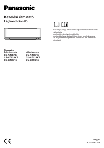 Használati útmutató Panasonic CS-NZ12SKE Légkondicionáló berendezés
