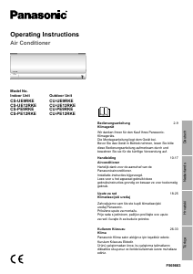 Kullanım kılavuzu Panasonic CS-PE12RKE Klima