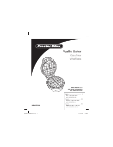 Mode d’emploi Proctor Silex 26070 Gaufrier