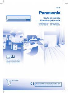 Priručnik Panasonic CS-PW18GKX Klimatizacijski uređaj
