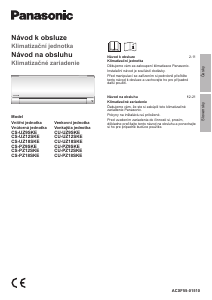 Návod Panasonic CS-PZ12SKE Klimatizácia